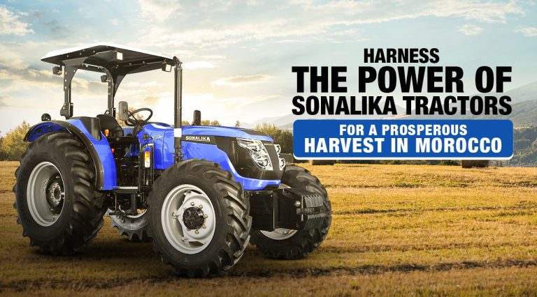 Harnessing the power of Sonalika Tractors for a prosperous harvest in Morocco