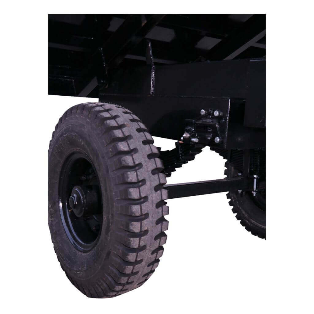 Heavy duty axle for robust field operations